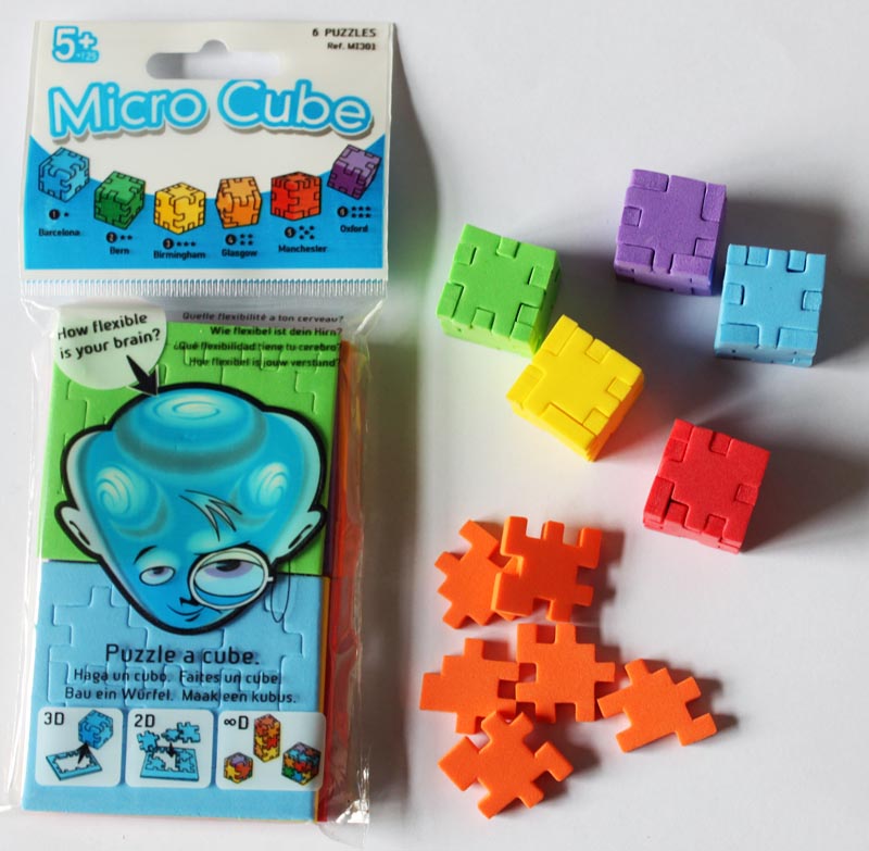 PZ08 3D puzzle micro cube (6 kostek)